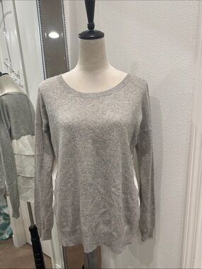 Madison Marcus Cashmere Blend Sweater with Silk Back